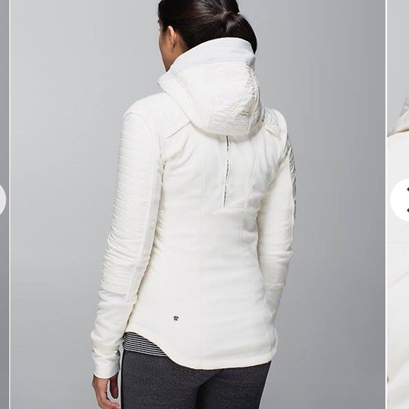 Lululemon Fleecy Keen Jacket II in Ghost 4 RARE Unicorn 🦄 - Picture 2 of 16